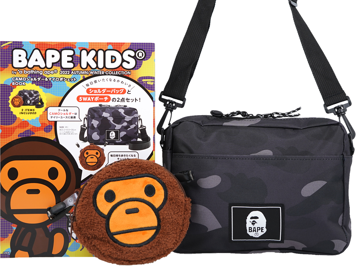 BAPE KIDS Shoulder Bag A Bathing Ape 2022 AUTUMN/WINTER Collection CAMO non  Box